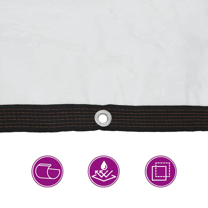 Telone Trasparente con Occhielli 1x8 m in Polietilene