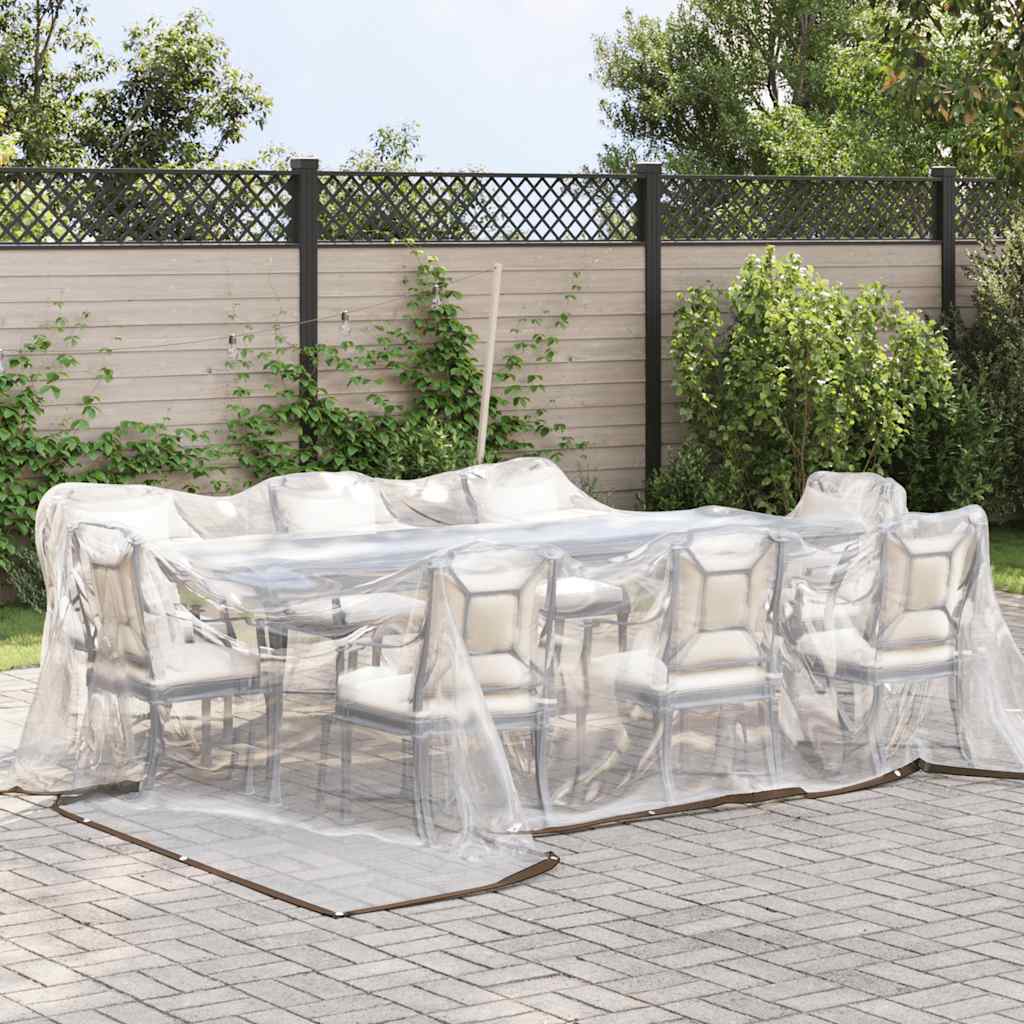 Telone Trasparente con Occhielli 4x4 m in Polietilene | homemem39