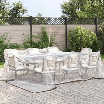 Telone Trasparente con Occhielli 5x5 m in Polietilene | homemem39
