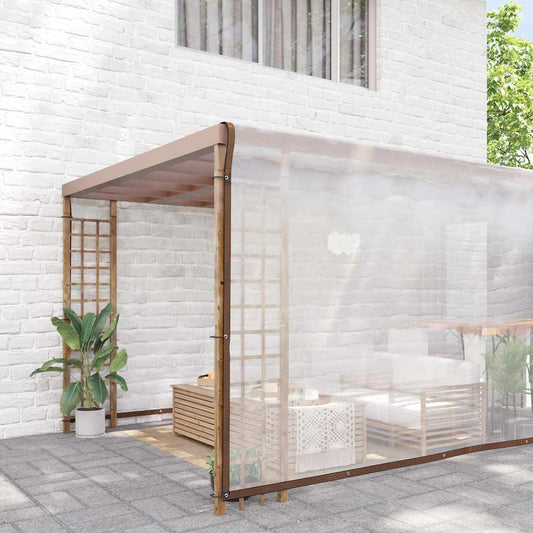 Telone Trasparente con Occhielli 8x10 m in Polietilene