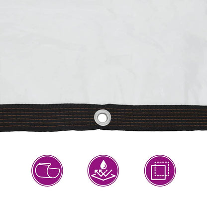 Telone Trasparente con Occhielli 8x10 m in Polietilene