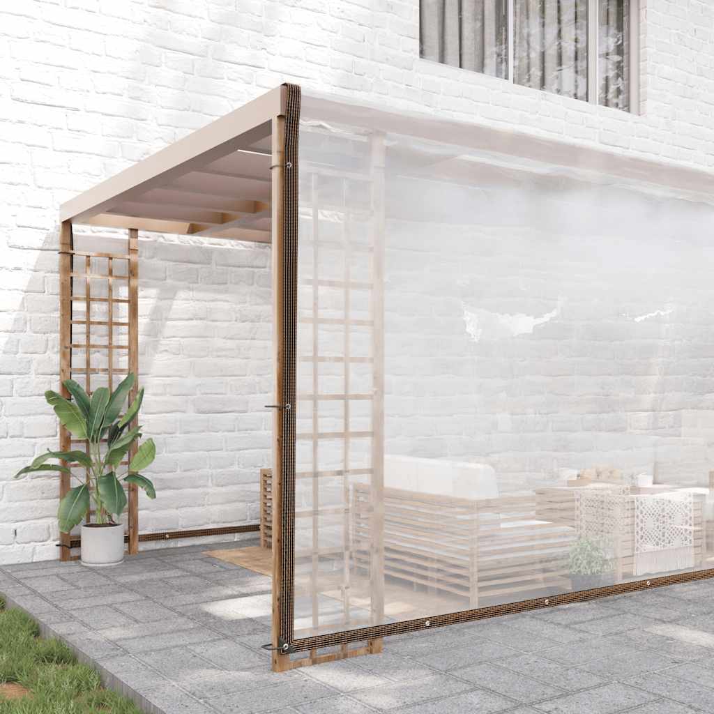Telone Trasparente con Occhielli 10x10 m in Polietilene | homemem39