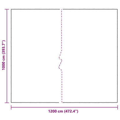 Telone Trasparente con Occhielli 10x12 m in Polietilene