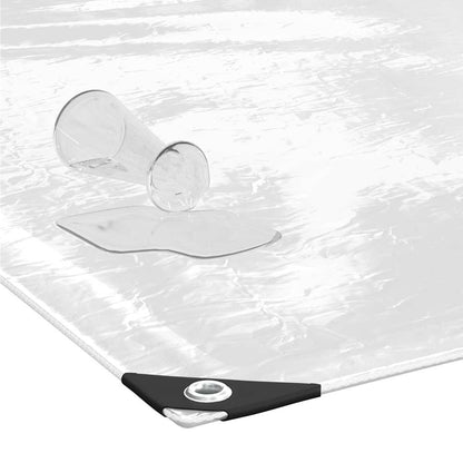 Telone Trasparente con Occhielli 1x12 m in PVC