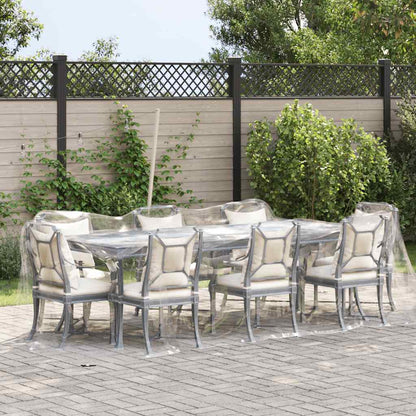 Telone Trasparente con Occhielli 2x5 m in PVC | homemem39