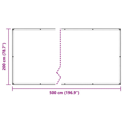 Telone Trasparente con Occhielli 2x5 m in PVC | homemem39