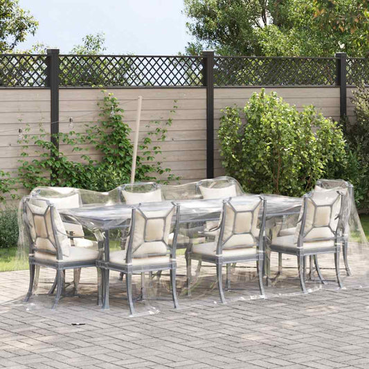 Telone Trasparente con Occhielli 2x6 m in PVC