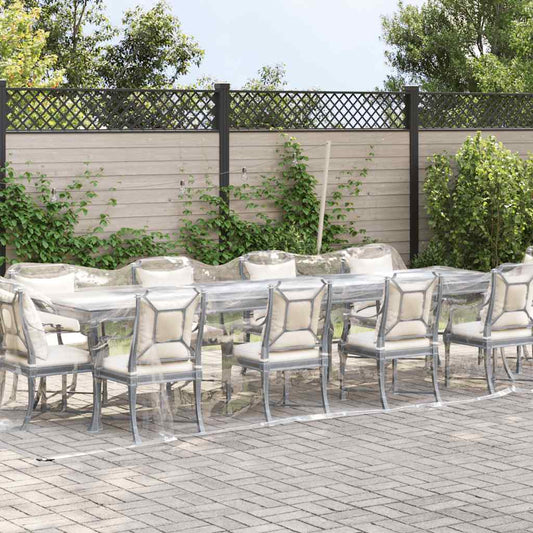 Telone Trasparente con Occhielli 3x10 m in PVC