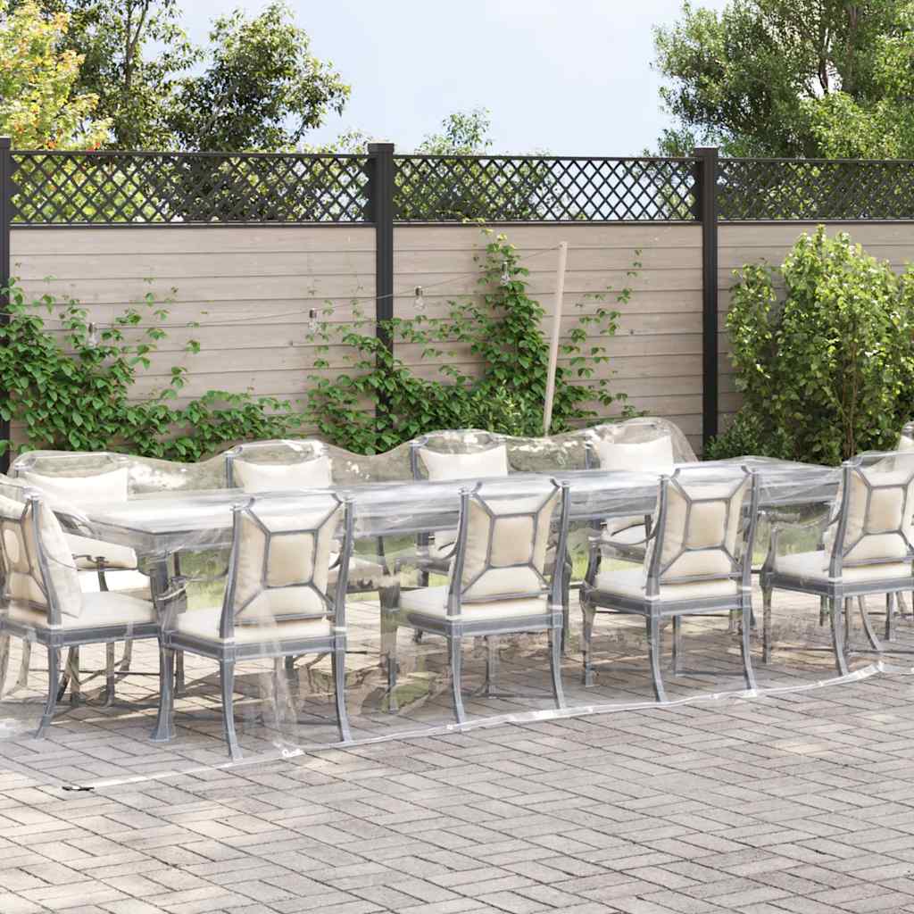 Telone Trasparente con Occhielli 3x12 m in PVC | homemem39
