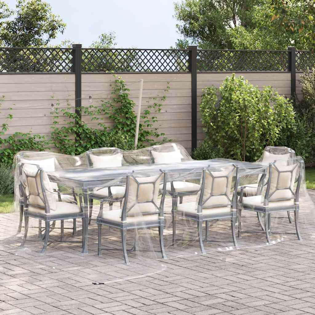 Telone Trasparente con Occhielli 4x5 m in PVC | homemem39