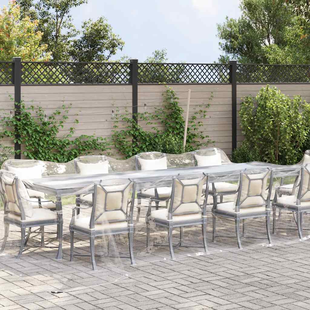 Telone Trasparente con Occhielli 4x8 m in PVC
