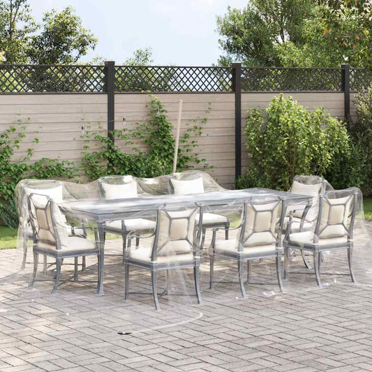 Telone Trasparente con Occhielli 5x6 m in PVC