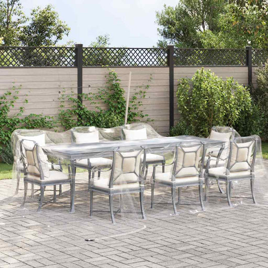 Telone Trasparente con Occhielli 6x6 m in PVC