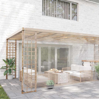 Telone Trasparente con Occhielli 6x8 m in PVC