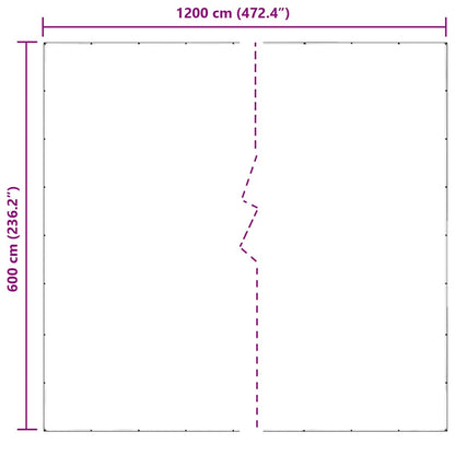 Telone Trasparente con Occhielli 6x12 m in PVC | homemem39