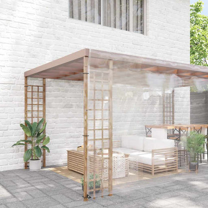 Telone Trasparente con Occhielli 8x8 m in PVC | homemem39