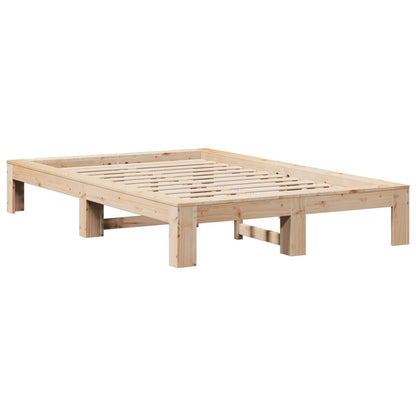 Letto senza Materasso 120x190 cm in Legno Massello di Pino | homemem39