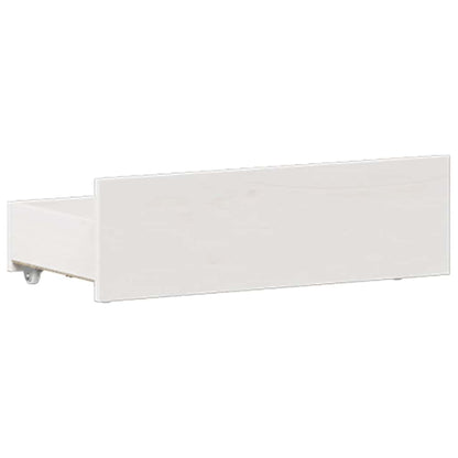 Giroletto senza Materasso con Testata Bianco 135x190 cm Pino - homemem39