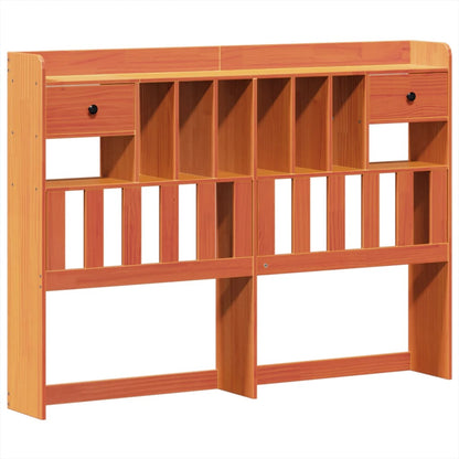 Letto senza Materasso Marrone Cera 150x200 cm in Legno di Pino - homemem39