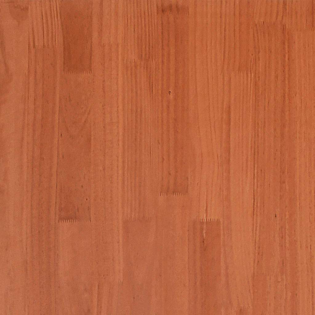 Giroletto senza Materasso Marrone Cera 120x190 cm Legno di Pino