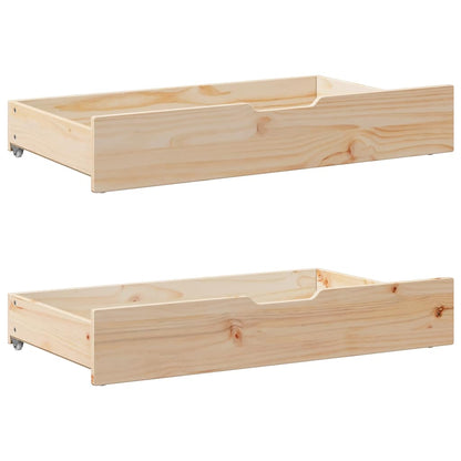 Giroletto senza Materasso 75x190 cm in Legno Massello di Pino | homemem39