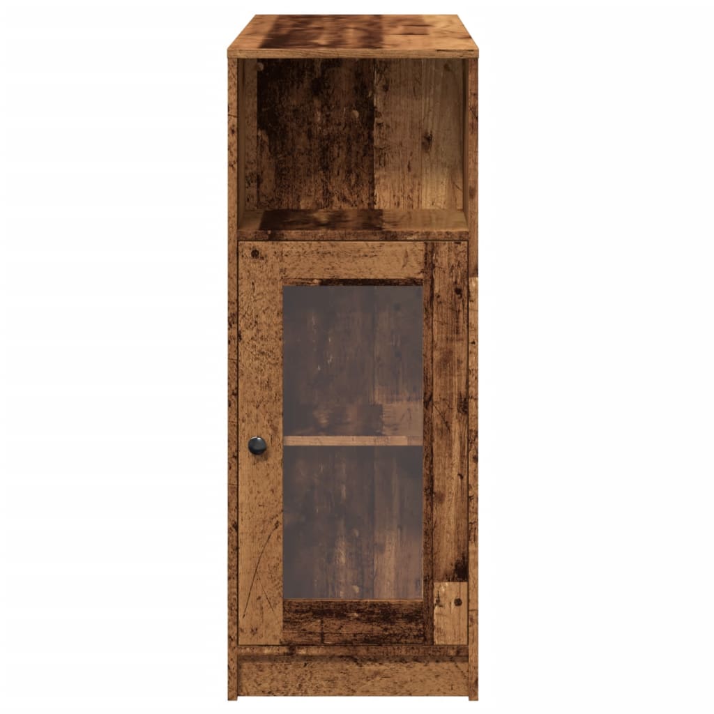 Tavolo Bar con Rastrelliera Antico 101x40x103,5 cm Multistrato | homemem39