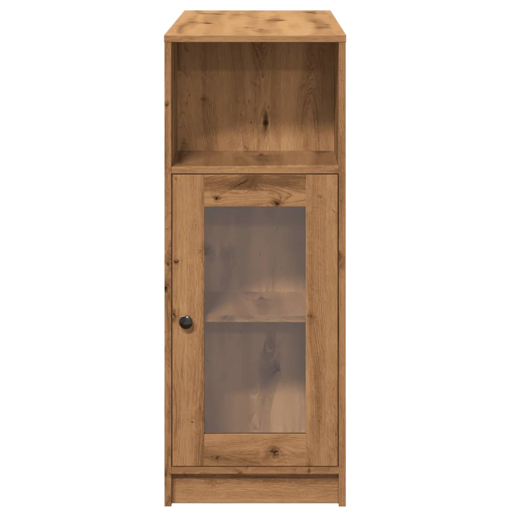 Tavolo Bar con Rastrelliera Rovere 101x40x103,5 cm Multistrato | homemem39