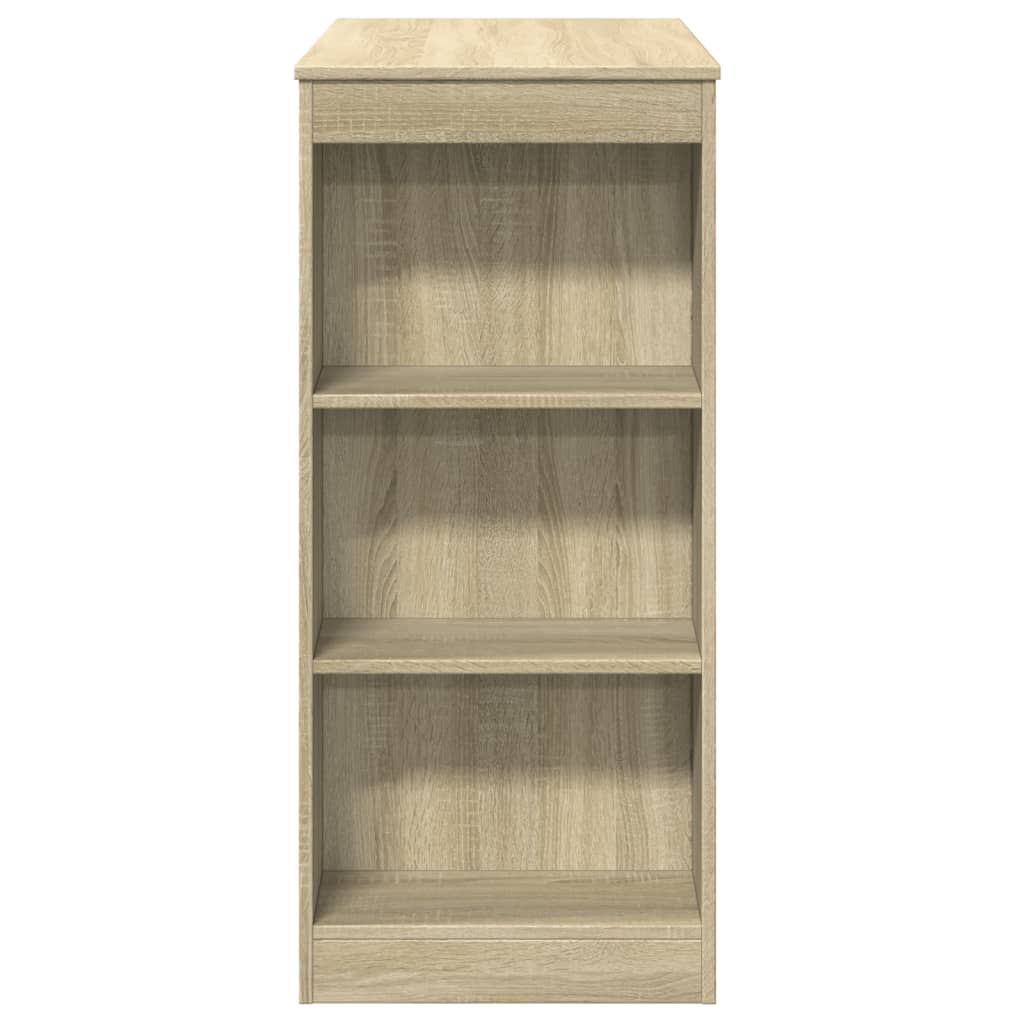 Tavolo Bar con Rastrelliera Sonoma 95x47x103,5 cm Multistrato | homemem39
