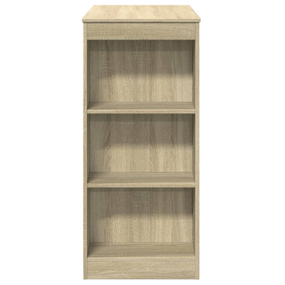 Tavolo Bar con Rastrelliera Sonoma 95x47x103,5 cm Multistrato | homemem39
