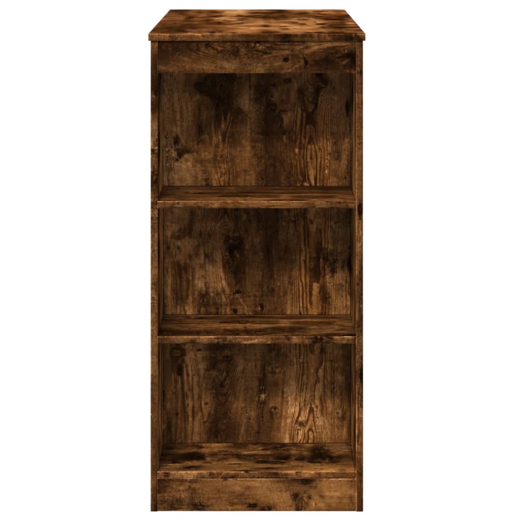 Tavolo Bar con Rastrelliera Rovere 95x47x103,5 cm Multistrato | homemem39