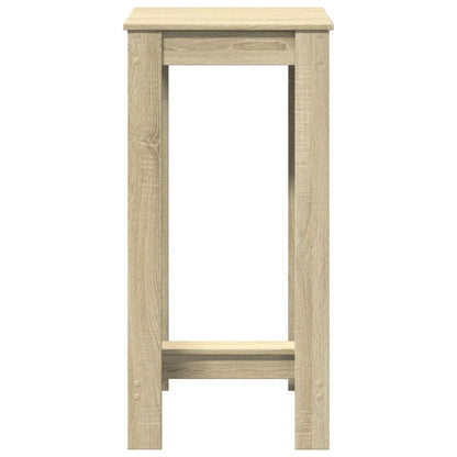 Tavolo da Bar Rovere Sonoma 51x50x103,5 cm in Legno Multistrato