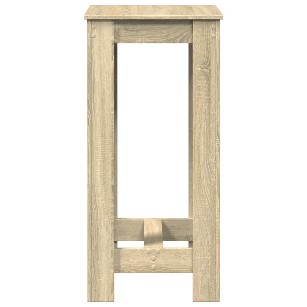 Tavolo da Bar Rovere Sonoma 51x50x103,5 cm in Legno Multistrato | homemem39