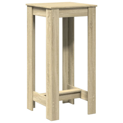 Tavolo da Bar Rovere Sonoma 51x50x103,5 cm in Legno Multistrato