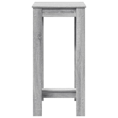 Tavolo da Bar Grigio Sonoma 51x50x103,5 cm in Legno Multistrato | homemem39
