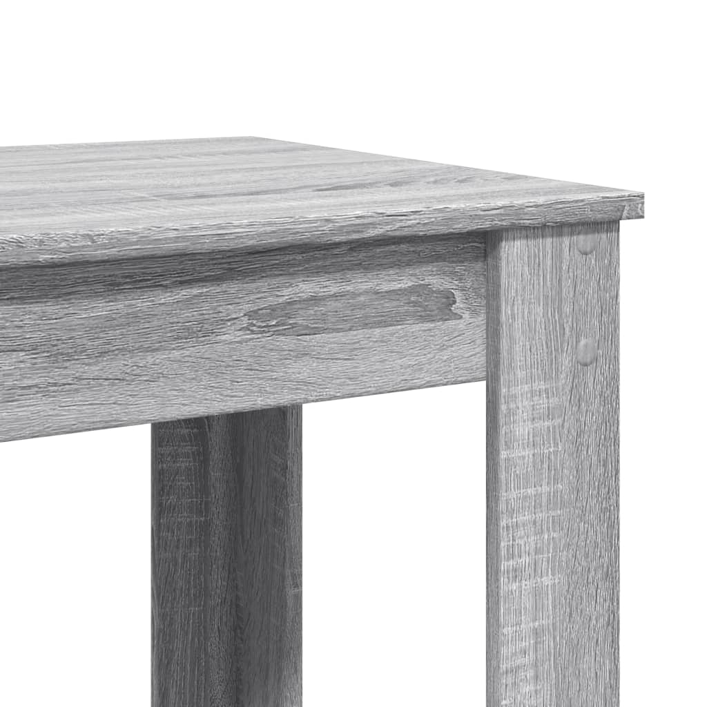Tavolo da Bar Grigio Sonoma 51x50x103,5 cm in Legno Multistrato | homemem39
