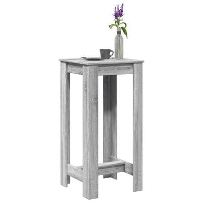 Tavolo da Bar Grigio Sonoma 51x50x103,5 cm in Legno Multistrato | homemem39