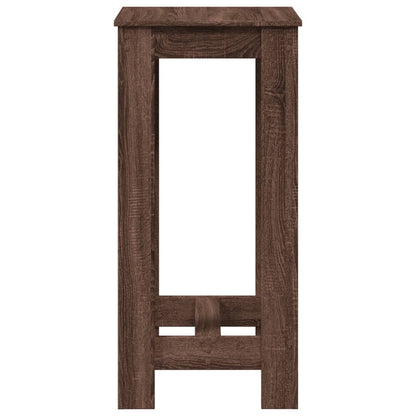Tavolo da Bar Rovere Marrone 51x50x103,5 cm in Truciolato