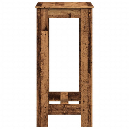 Tavolo da Bar Legno Antico 51x50x103,5 cm in Legno Multistrato | homemem39