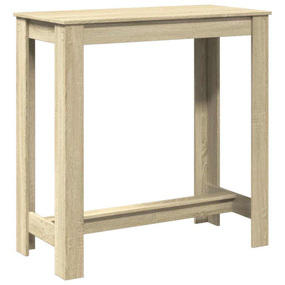 Tavolo da Bar Rovere Sonoma 102x50x103,5cm in Legno Multistrato