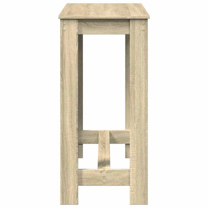 Tavolo da Bar Rovere Sonoma 102x50x103,5cm in Legno Multistrato | homemem39