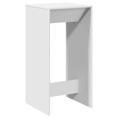 Tavolo da Bar Bianco 51x50x103,5 cm in Truciolato