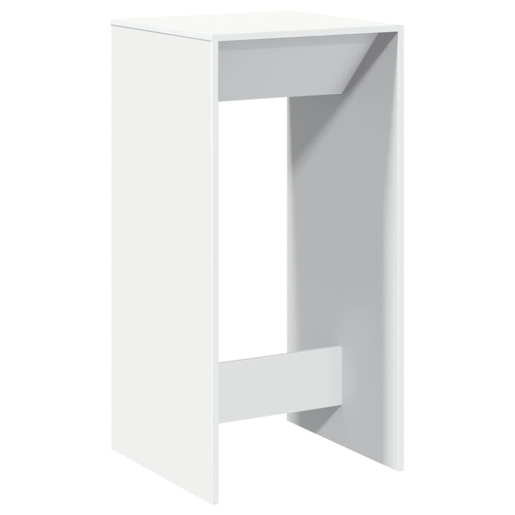 Tavolo da Bar Bianco 51x50x103,5 cm in Truciolato | homemem39