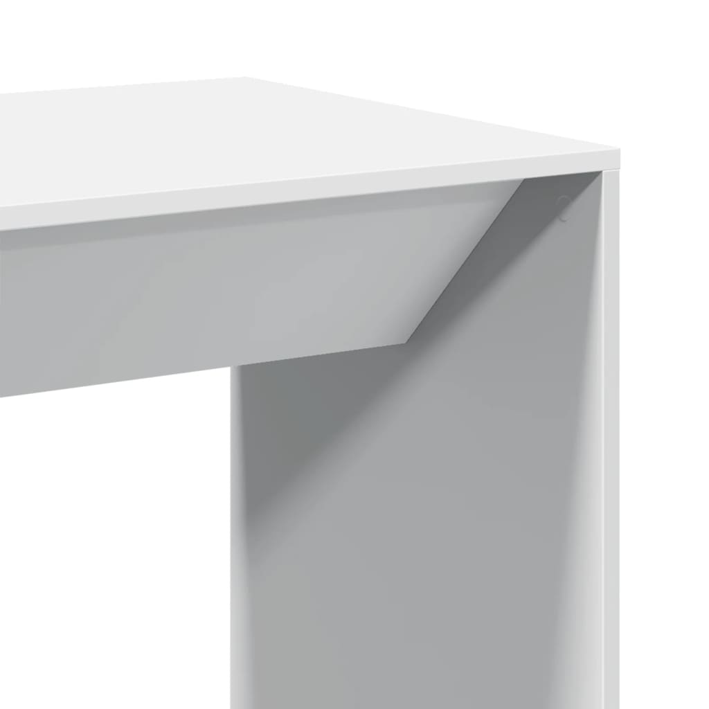 Tavolo da Bar Bianco 51x50x103,5 cm in Truciolato | homemem39
