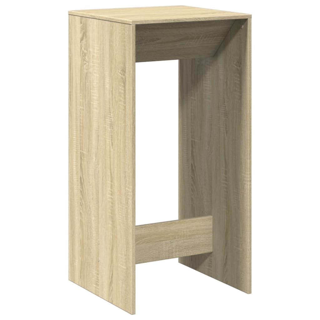 Tavolo da Bar Rovere Sonoma 51x50x103,5 cm in Legno Multistrato | homemem39
