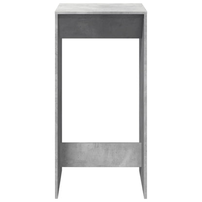 Tavolo da Bar Grigio Cemento 51x50x103,5cm in Legno Multistrato | homemem39