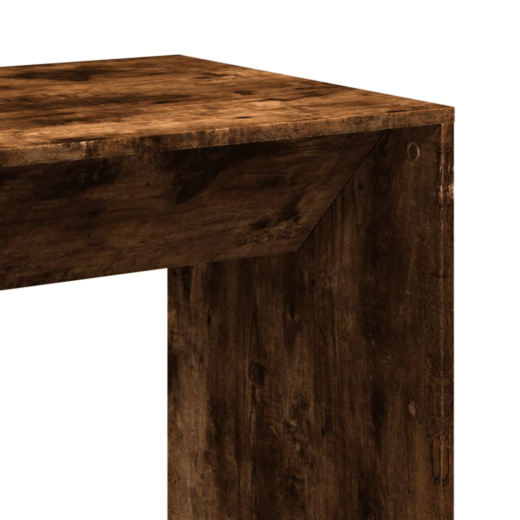 Tavolo da Bar Rovere Fumo 51x50x103,5 cm in Legno Multistrato | homemem39
