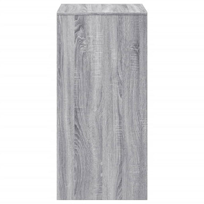 Tavolo da Bar Grigio Sonoma 51x50x103,5 cm in Legno Multistrato