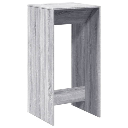 Tavolo da Bar Grigio Sonoma 51x50x103,5 cm in Legno Multistrato