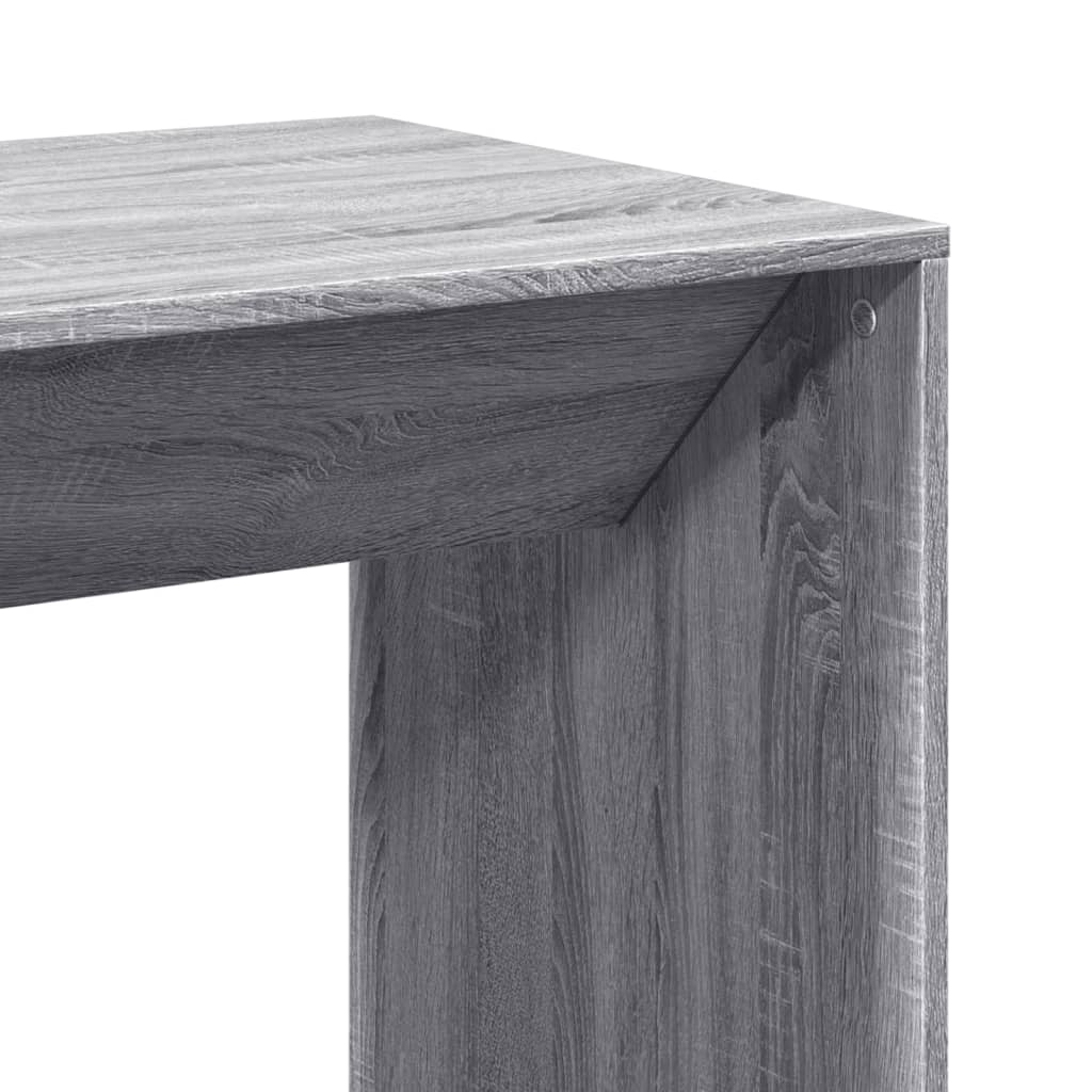 Tavolo da Bar Grigio Sonoma 51x50x103,5 cm in Legno Multistrato