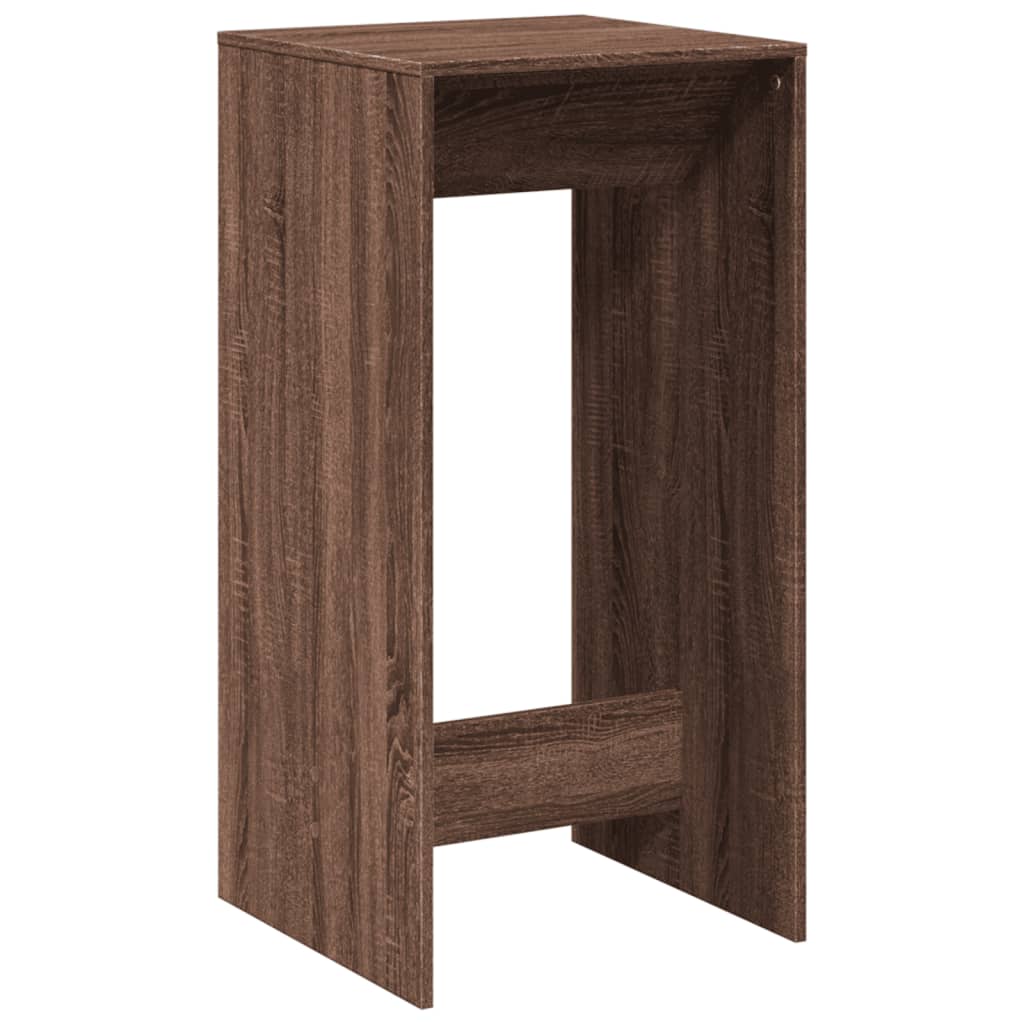 Tavolo da Bar Rovere Marrone 51x50x103,5 cm in Truciolato | homemem39